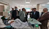 فرماندار آستارا از بخش دیالیز بیمارستان شهید بهشتی بازدید کرد